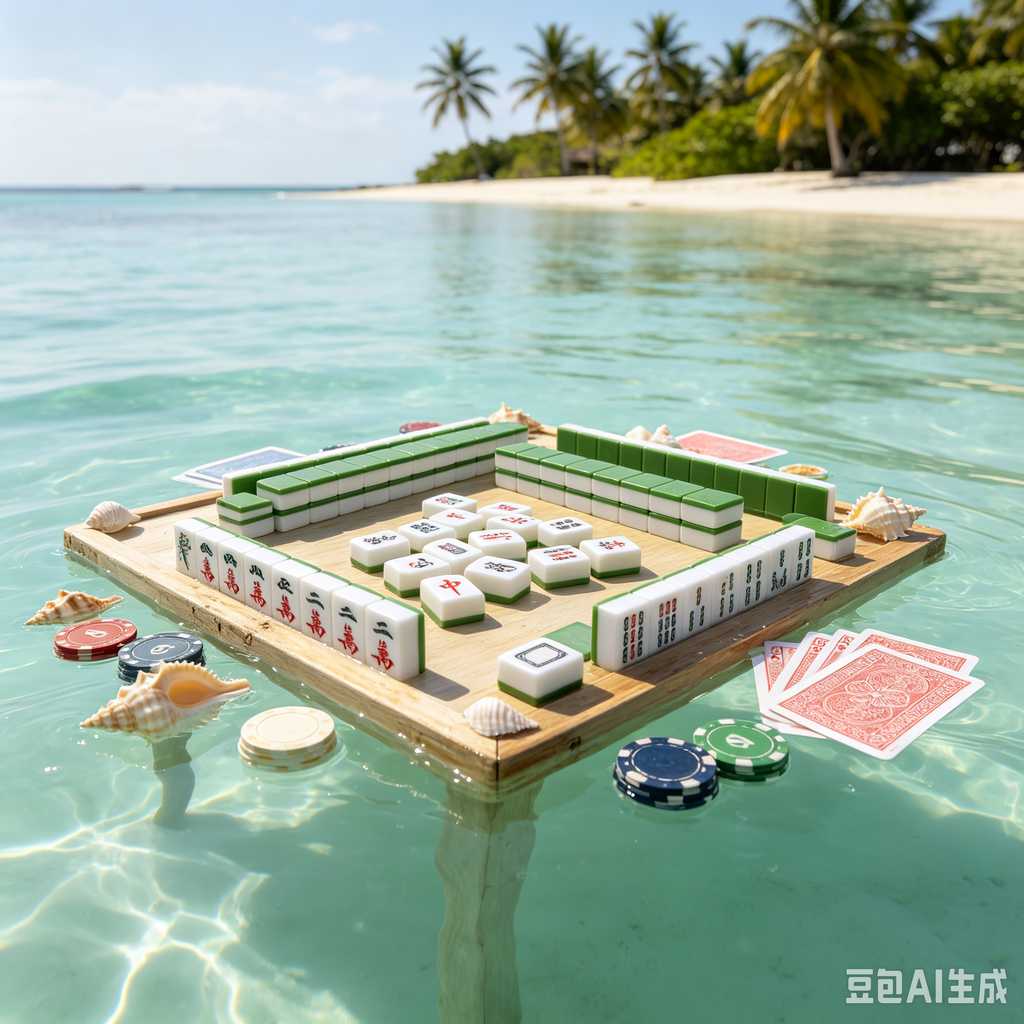 hotel room mahjong set