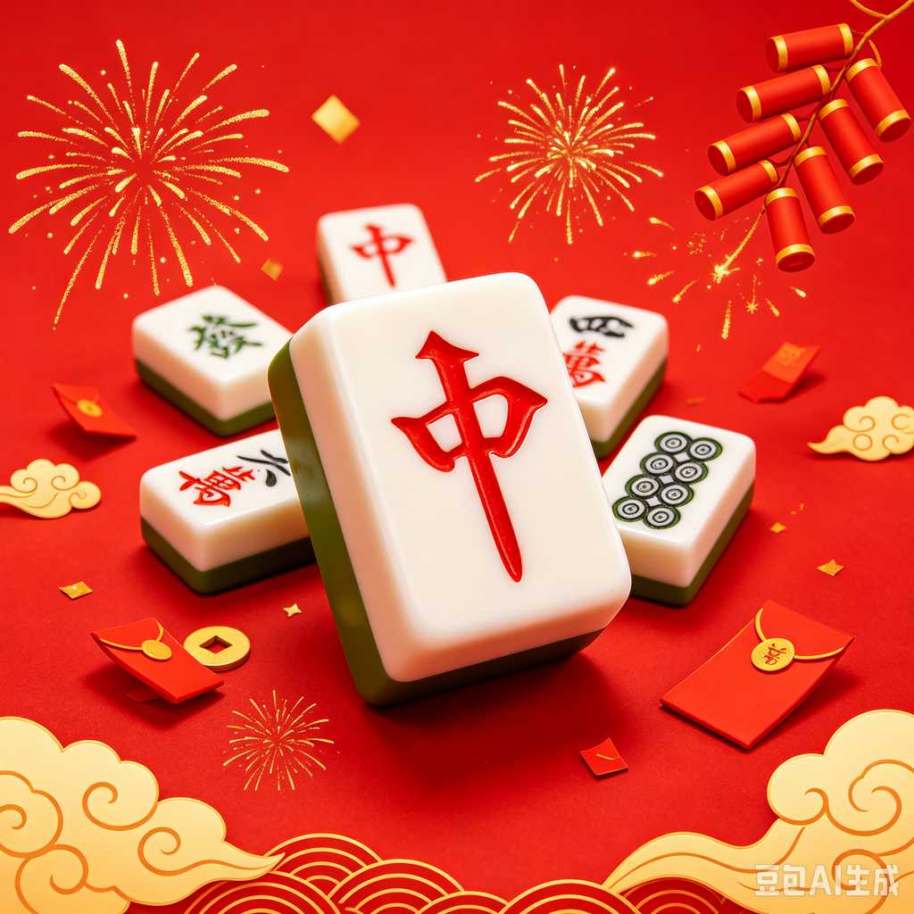 colorful mahjong score chips